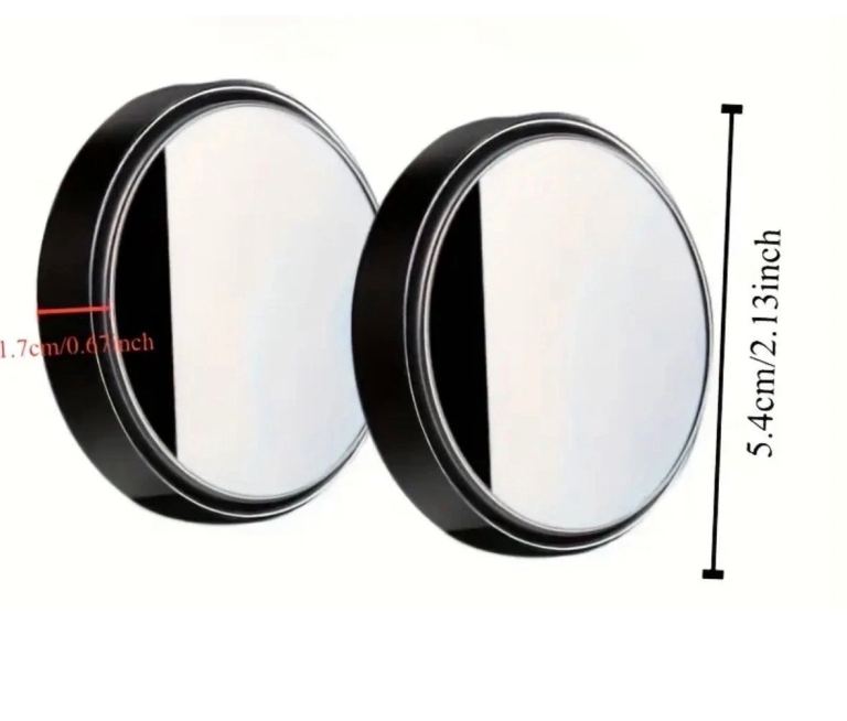 NEW 2 pack car blind spot wing mirrors | multi-angle
