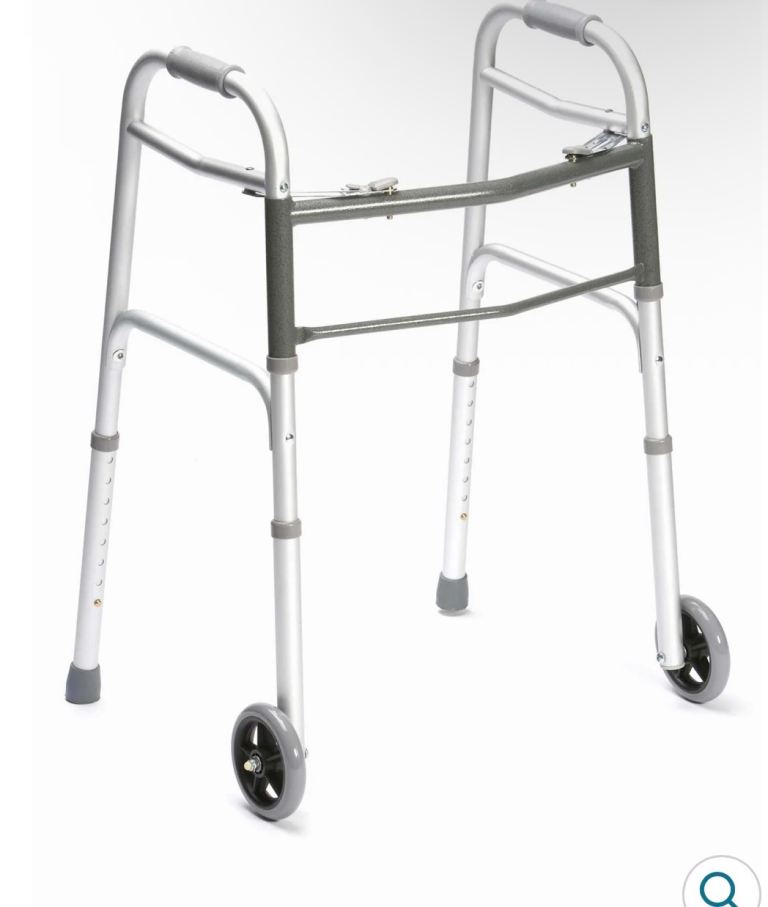 Zimma Folding Walker with Wheels