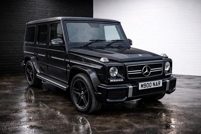 2013 13 MERCEDES BENZ G63 AMG 5.5 V8 BI TURBO 544BHP BLACK 4WD G WAGON