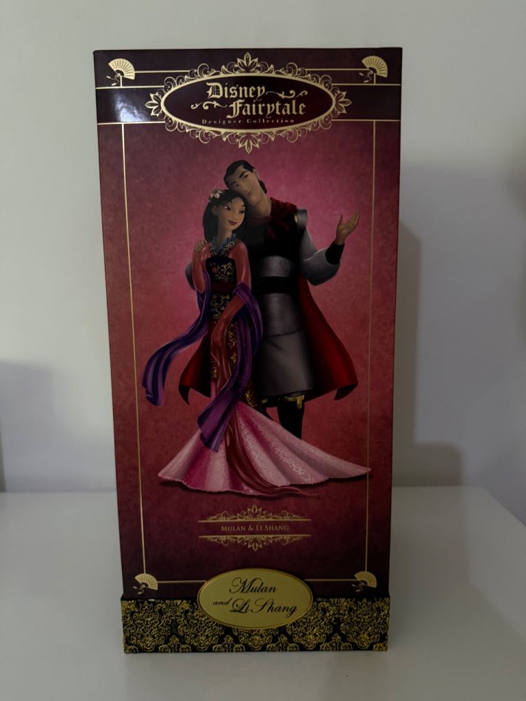 Disney Limited Edition Mulan and Li Shang Designer Dolls