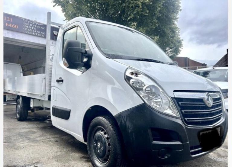 VAUXHALL MOVANO IDEAL SCAFFOLDING 5M L5 DROPSIDE 2.3 CDTi 3500 BiTurbo 2018