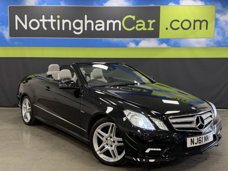 2011 Mercedes-Benz E Class E220 CDI BEFF Sport Edition 125 2dr Tip Auto CONVERTIBLE DIESEL Automatic