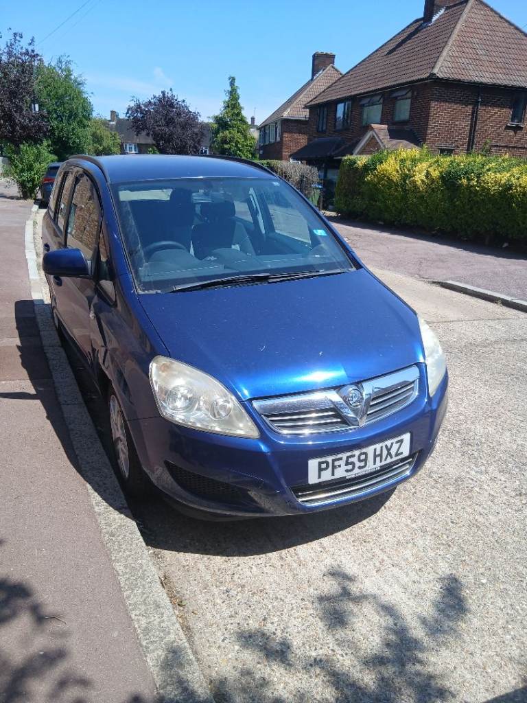 Vauxhall, ZAFIRA, MPV, 2010, Manual, 1598 (cc), 5 doors