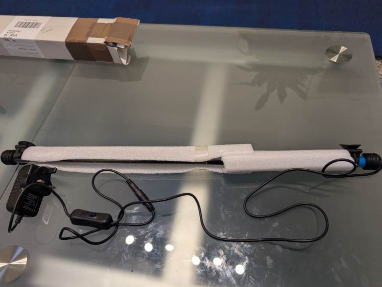 Aquarium RGB multi colour led light, 58cm / 23inches length with switch controller