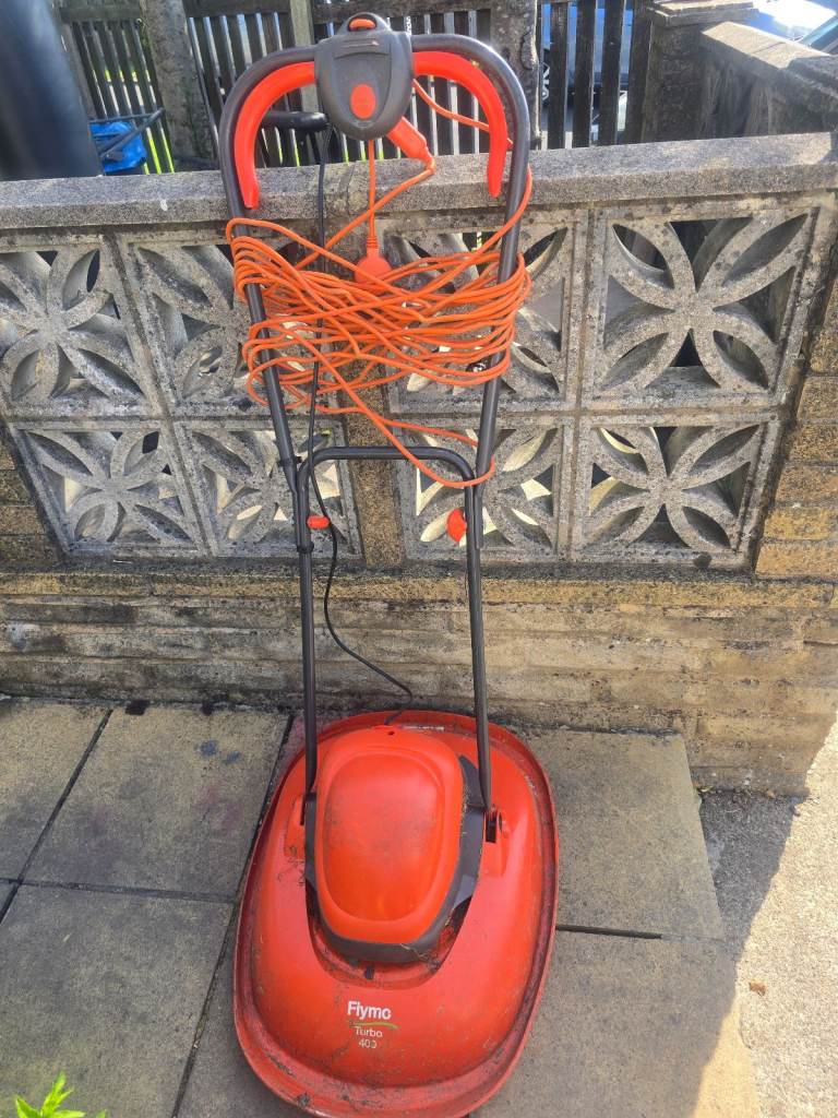 Flymo, Turbo 400, Corded Electric Grass lawnmower 