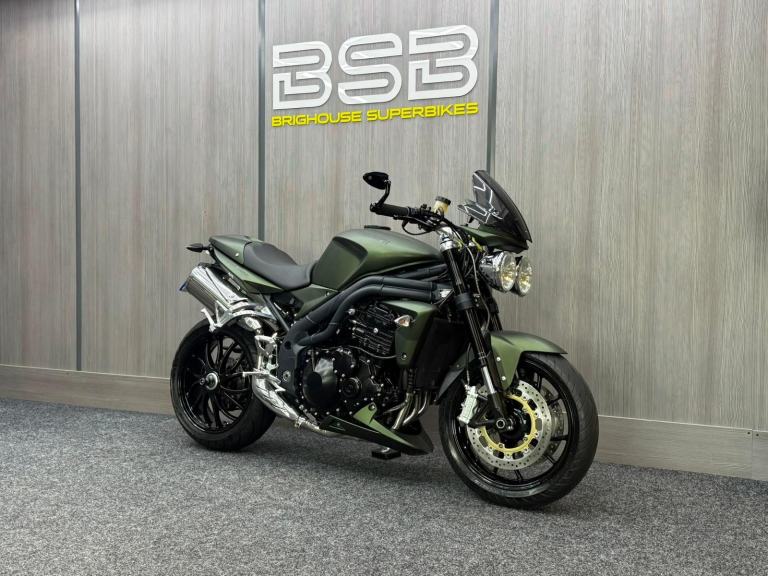 2010 60 TRIUMPH SPEED TRIPLE 1050 - FSH - MATT FACTORY PAINT