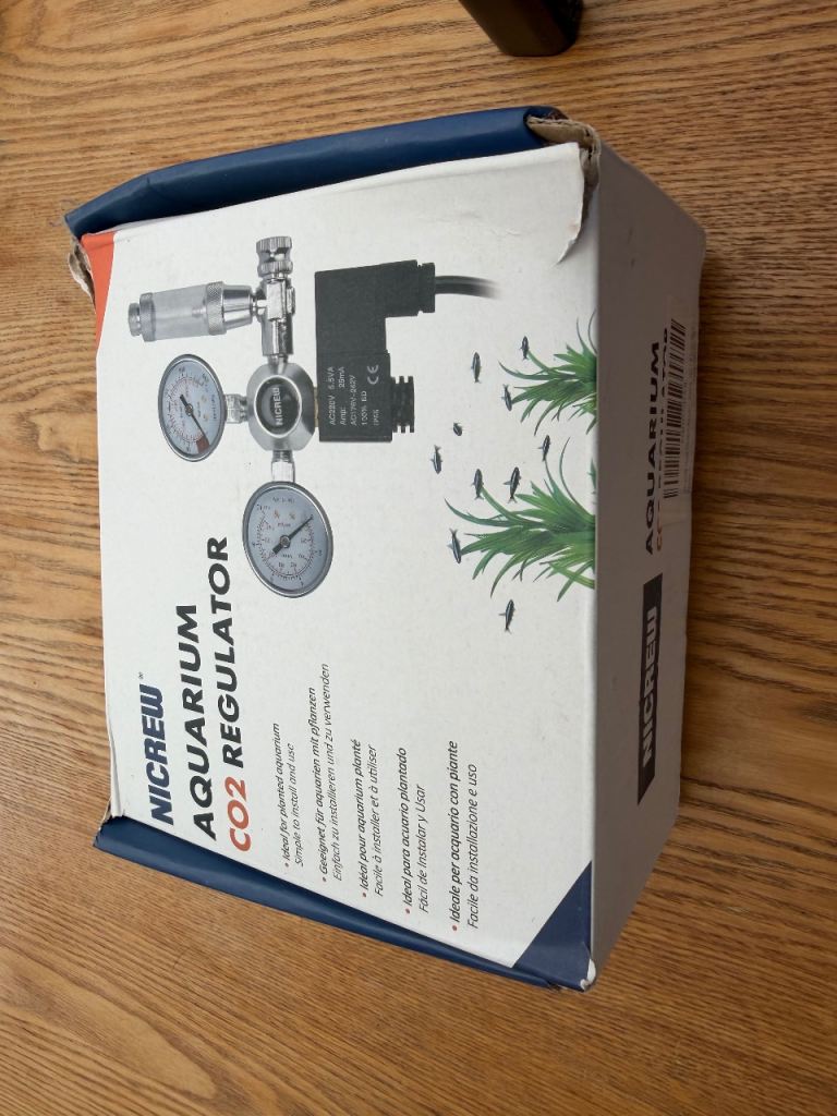 Nicrew co2 regulator and solenoid 