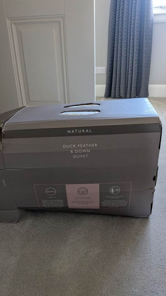 10.5 Tog Hungarian Goose Down Superking Duvet Brand New
