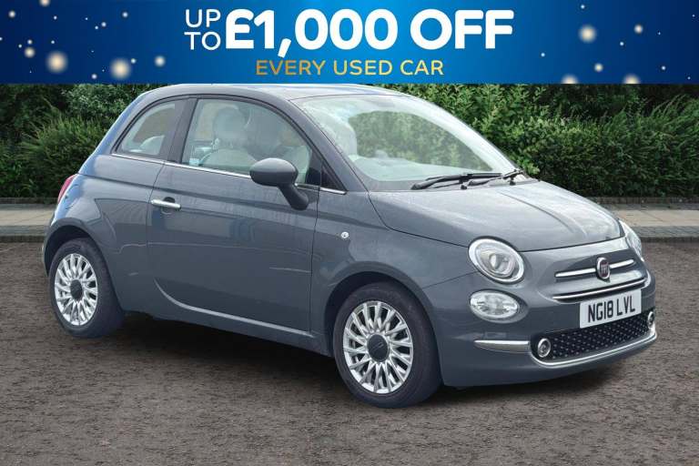 Fiat 500 1.2 Lounge Hatchback 3dr Petrol Manual Euro 6 s/s 69 Bhp Petrol