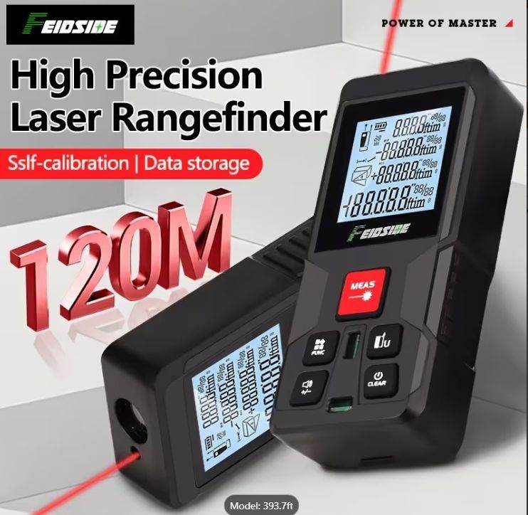120m range finder high-precision electronic ruler