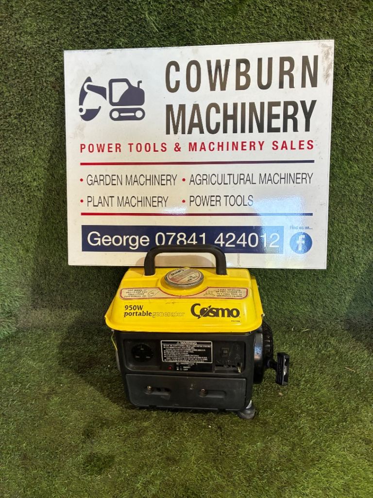 Cosmo 950W Portable Generator £70 + VAT