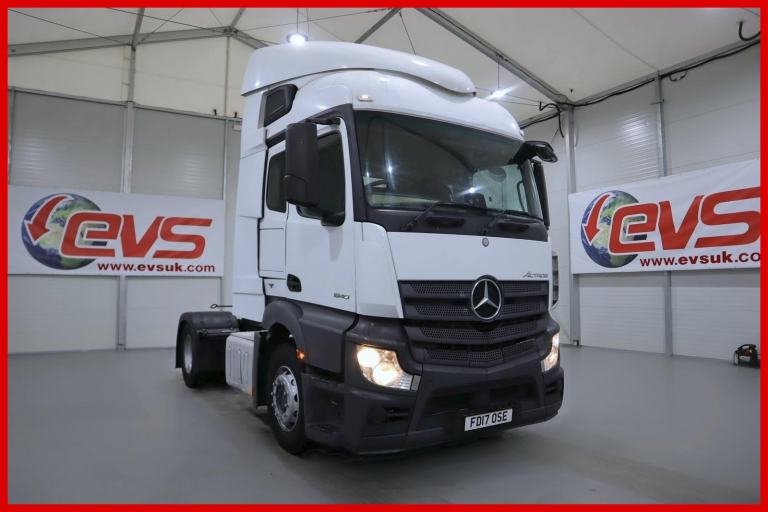 2017 (17 PLATE) Mercedes Benz ACTROS 1840 4x2 Euro 6 Tractor Units