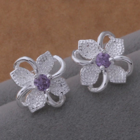 Flower earrings - brand new