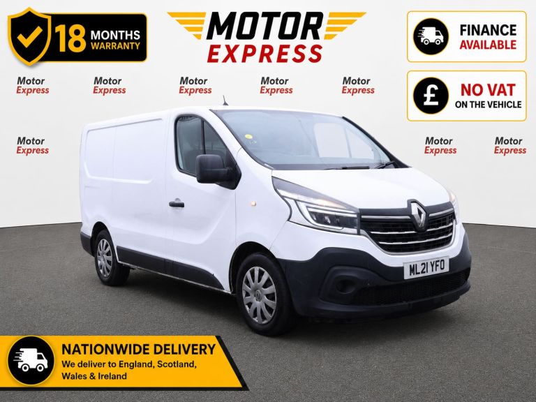 2021 Renault Trafic SL28 ENERGY dCi 120 Business+ Van PANEL VAN Diesel Manual