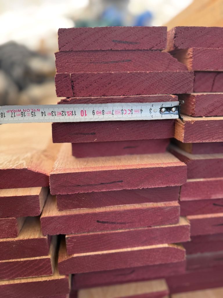 Planks planned American oak