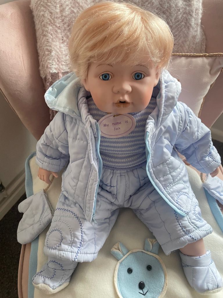 Leonardo porcelain baby Jack collectable doll