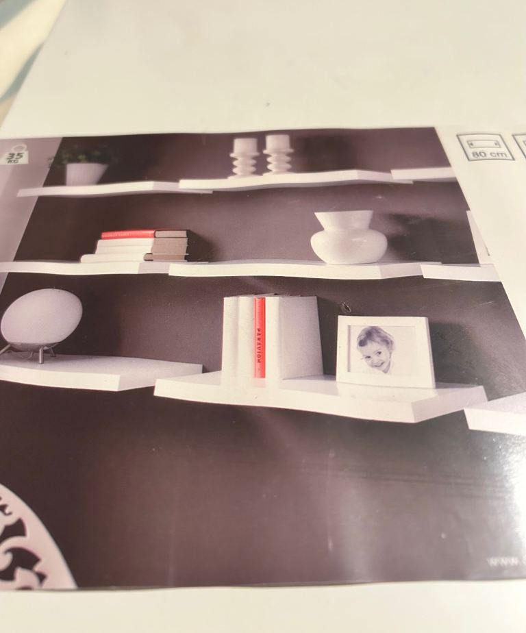 New Duraline floating shelf