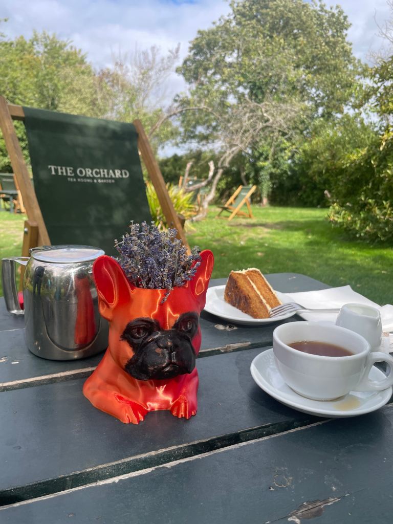 French Bulldog Plastic Planter Gift idea 