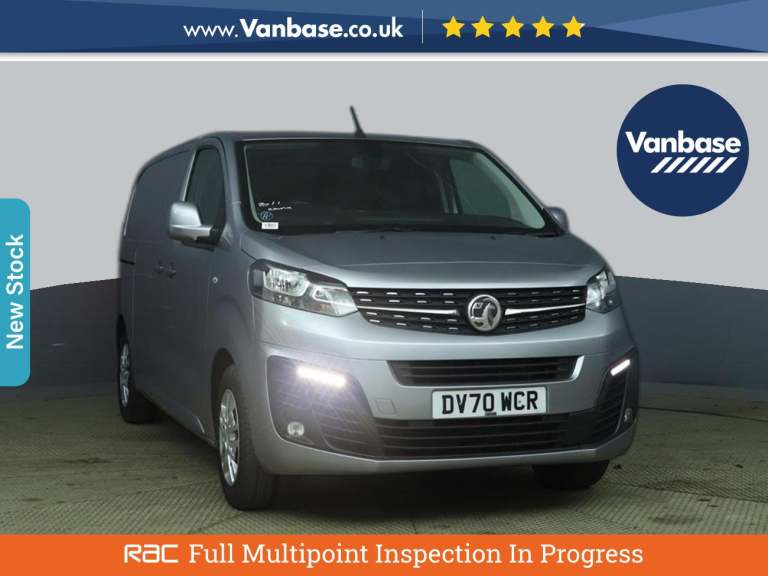 2020 Vauxhall Vivaro 1.5 Turbo D 2700 Sportive Panel Van 5dr Diesel Manual L1 H1 Euro 6 (s/s) (1 ...