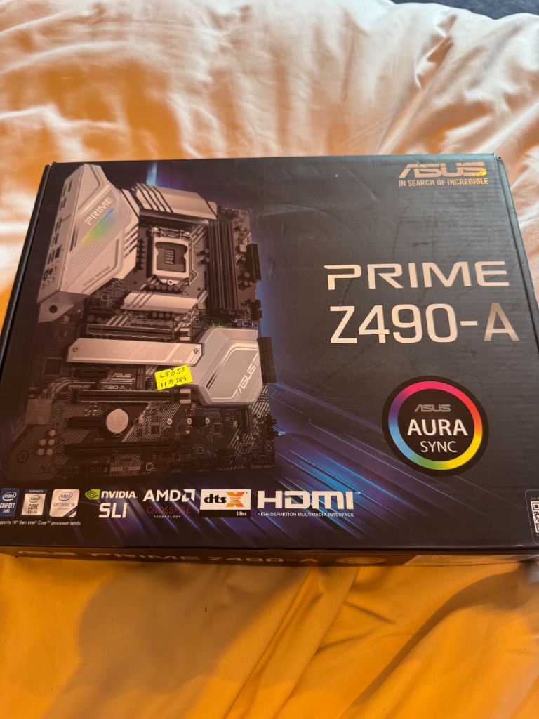 ASUS Prime Z490-A Motherboard for Intel 10th Gen CPUs