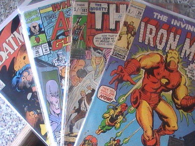 Buying Marvel And DC Comics