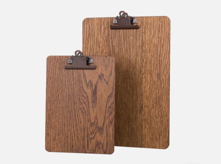 Antique Bronze clip wooden clip boards (29)