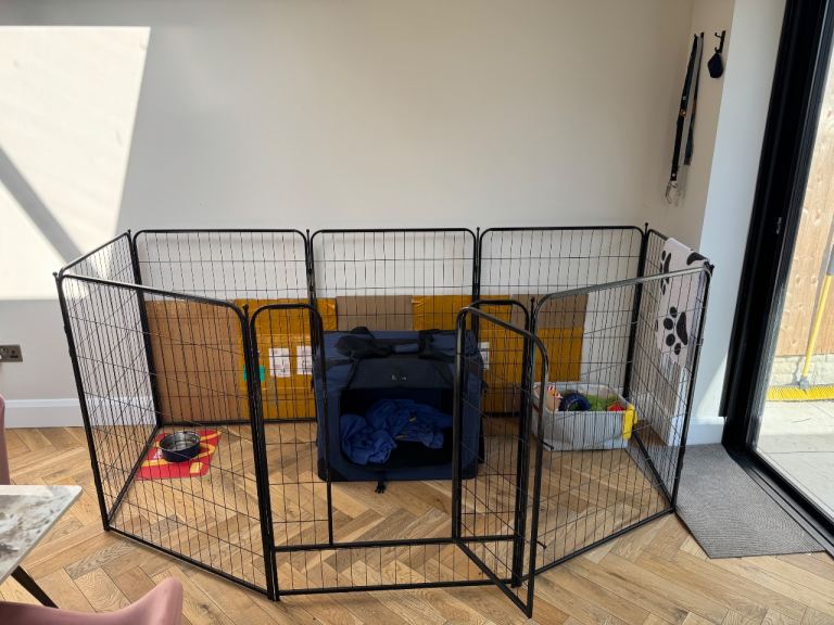 Large dog / puppy pen cage