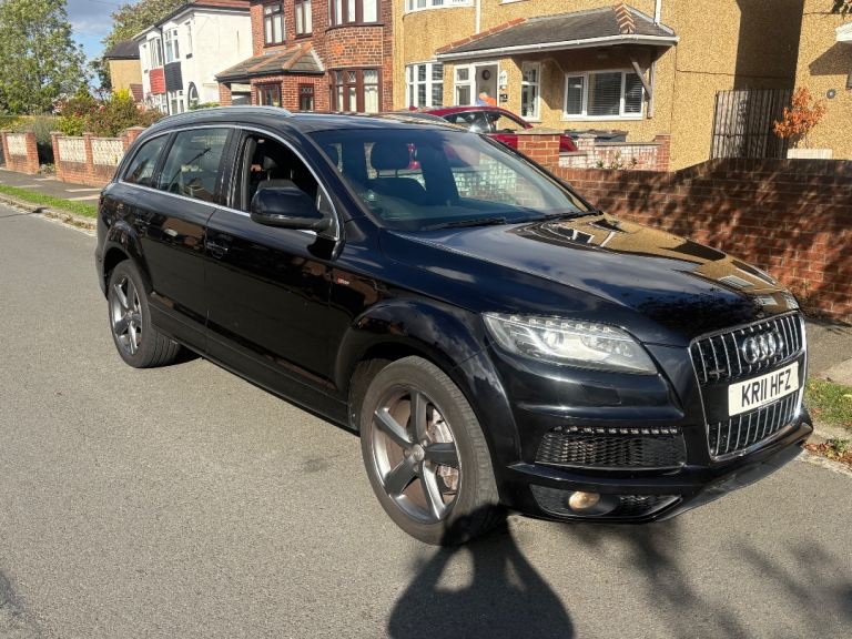 2011 AUDI Q7 3.0TDI AUTO S LINE 91K HPI CLEAR 7 SEATS 