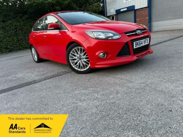 2014 Ford Focus 1.0T EcoBoost Zetec S Hatchback 5dr Petrol Manual Euro 5 (s/s) (125 ps) HATCHBACK...