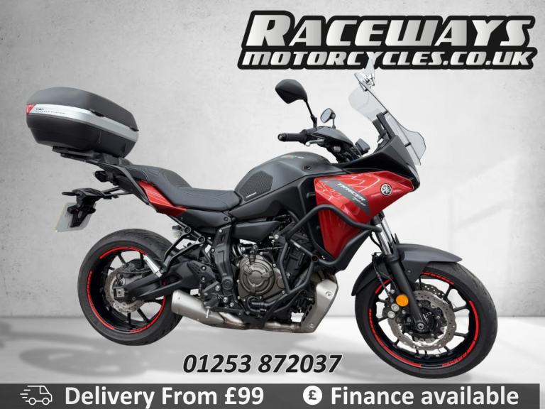 YAMAHA TRACER [Phone number removed]REG 12,316 MILES GREY USED MOTORCYCLE 689CC