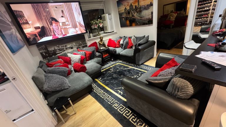 3 piece L sofa for sale 