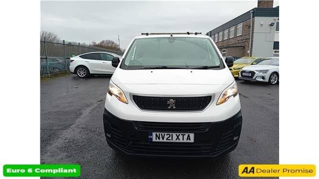 2021 Peugeot Expert White 2.0 BlueHDi Euro 6 panel, 49,960 miles, ULEZ compliant, 6-speed manua P...