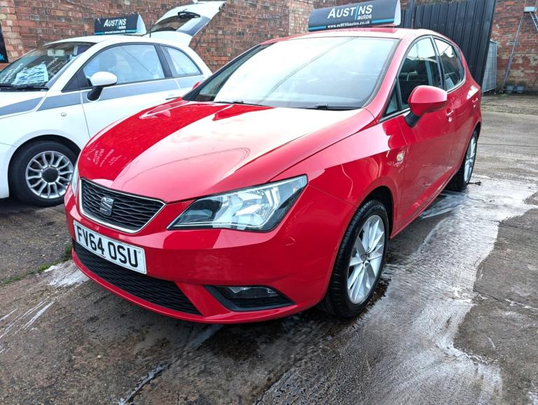 SEAT IBIZA 1.4 Toca Red Manual Petrol 2014