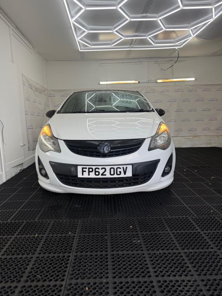 2012 Vauxhall Corsa 1.2 Limited Edition 3dr HATCHBACK Petrol Manual