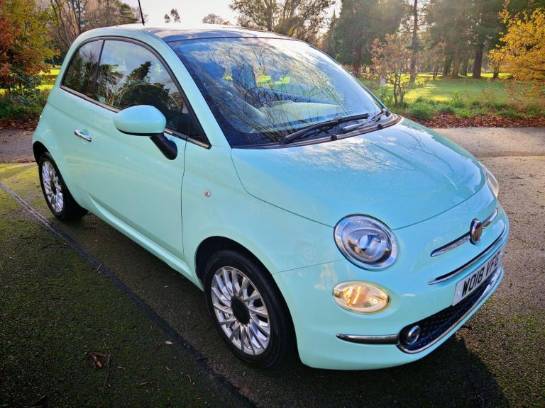 2018 Fiat 500 1.2 Lounge Euro 6 (s/s) 3dr HATCHBACK Petrol Manual