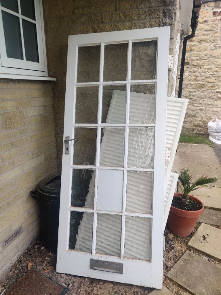 External wood door 
