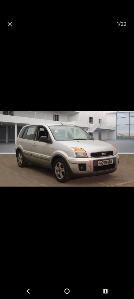 Ford, FUSION, Hatchback, 2009, Manual, 1388 (cc), 5 doors