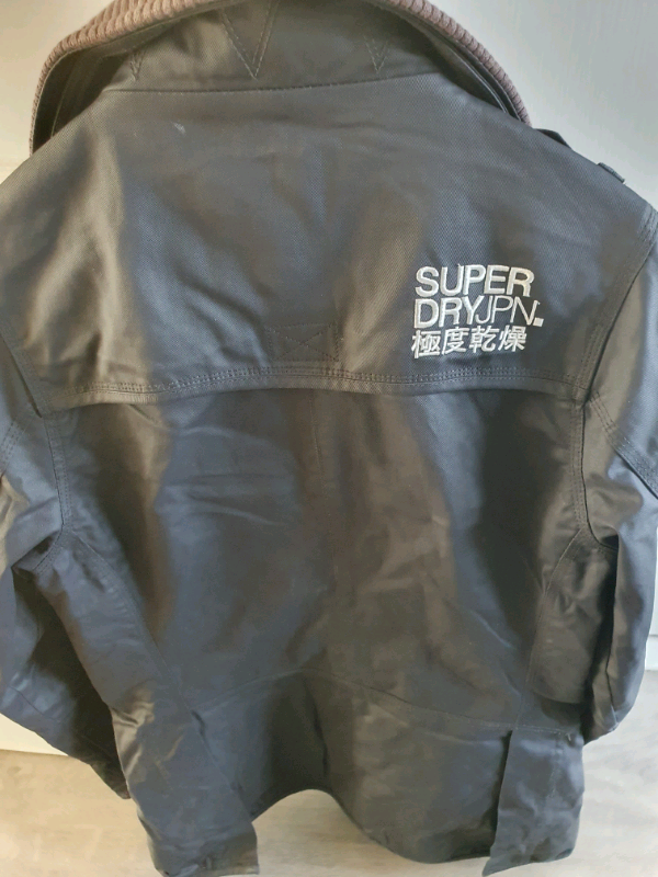SUPER DRY JERMYN STREET WAX JACKET 
