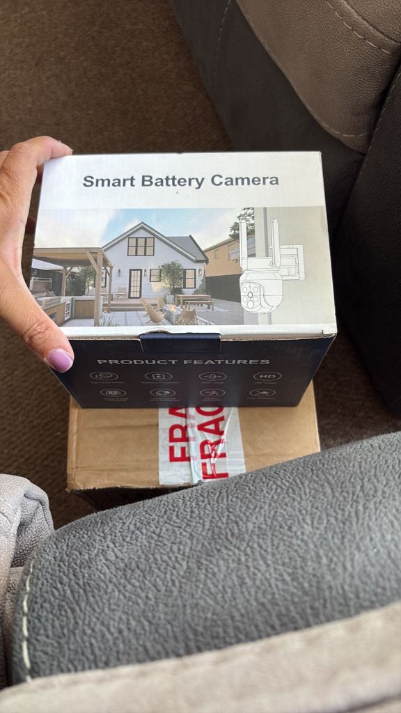 NEW Smart Battery Security Camera - Still Sealed in Box