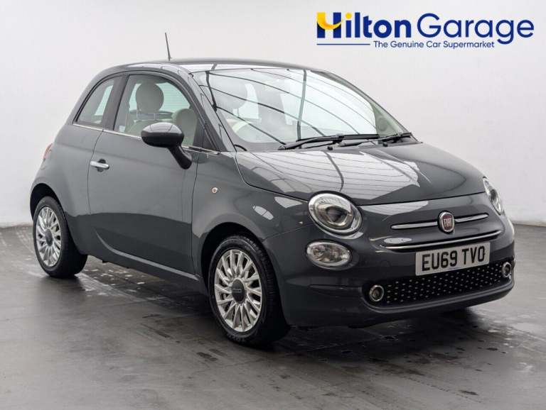 2019 Fiat 500 1.2 Lounge Hatchback 3dr Petrol Dualogic Euro 6 (s/s) (69 bhp) R PARKING SE HATCHBA...
