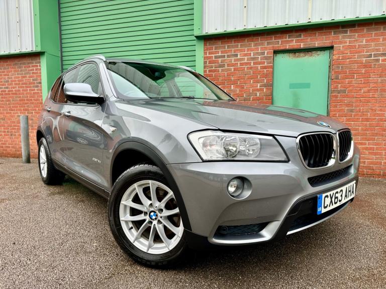 2013 (63) BMW X3 SDRIVE 18D SE 86,000 MILES IMMACULATE 2 OWNERS SAT NAV NEW MOT