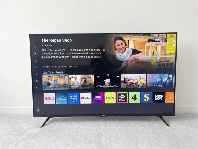 Bush 50” TiVo 4K Ultra HD Smart TV – Only 3 Months Old – Excellent Condition