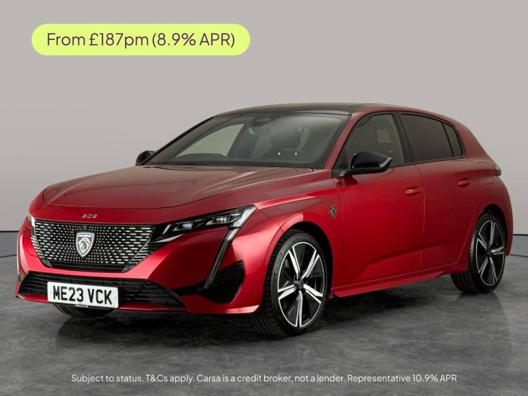 2023 Peugeot 308 1.6 Plug-in Hybrid GT 5dr e-EAT8 HATCHBACK PETROL/ELECTRIC Automatic