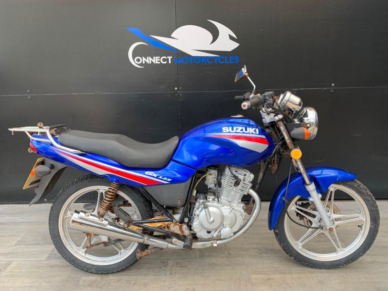 SUZUKI GX 125 2003 PROJECT BIKE HPI CLEAR 