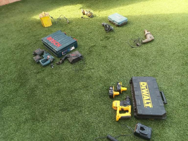 Job Lot of Power Tools - Dewalt, Bosch, Erbauer