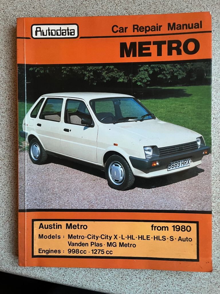 Metro repair manual 
