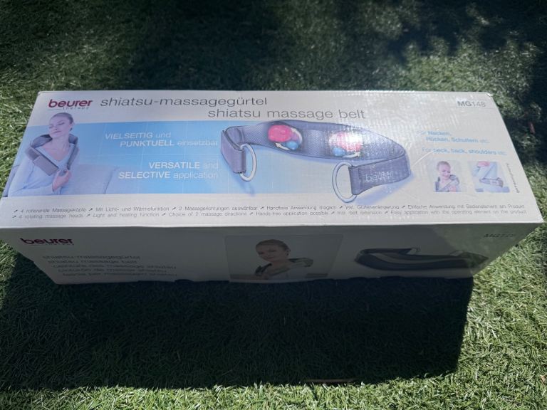 Shiatsu massage belt