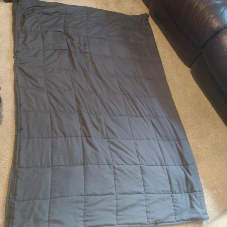 Adult 8kg Weighted Blanket - Charcoal grey