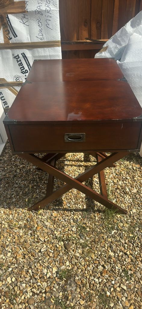 Wooden BedSide Tables with Drawers x 2