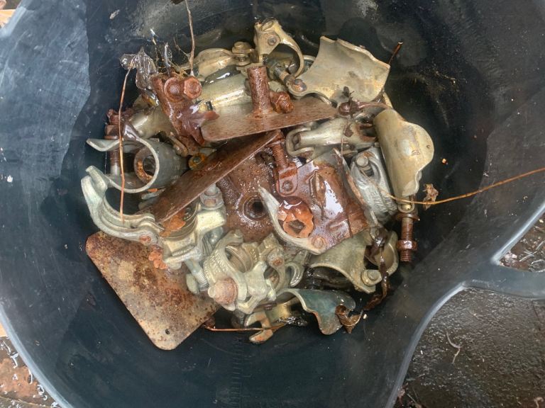 Various scaffold clips 